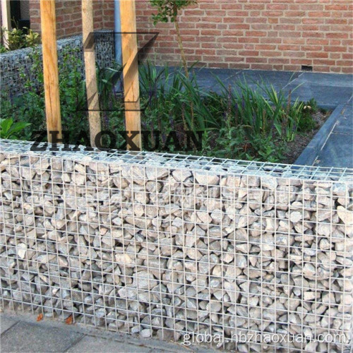 Wire Mesh Gabion Box Gabion Box Welded Square Gabions for Flood Protective Factory